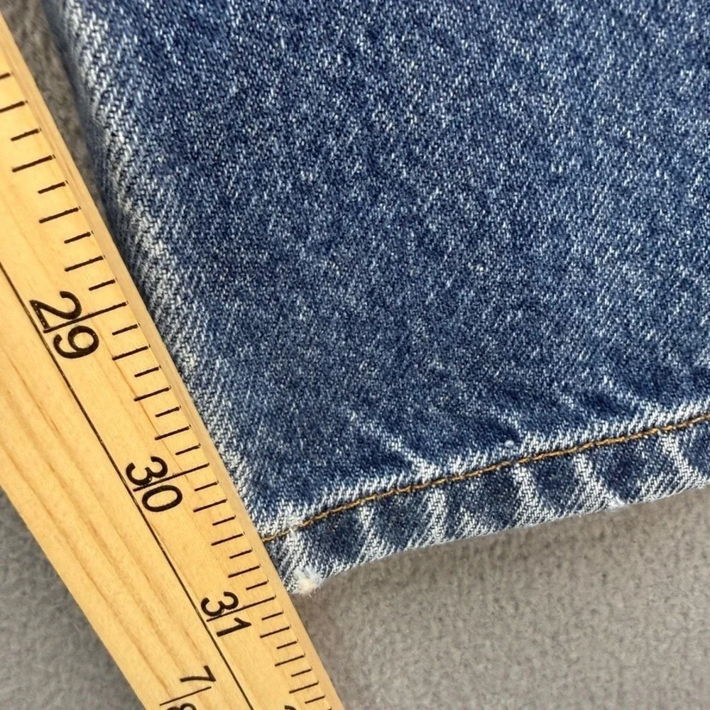 VTG Levis 505 Jeans Straight Leg 33x32‎ (FIT 32/31) Blue Denim 90s Retro Classic